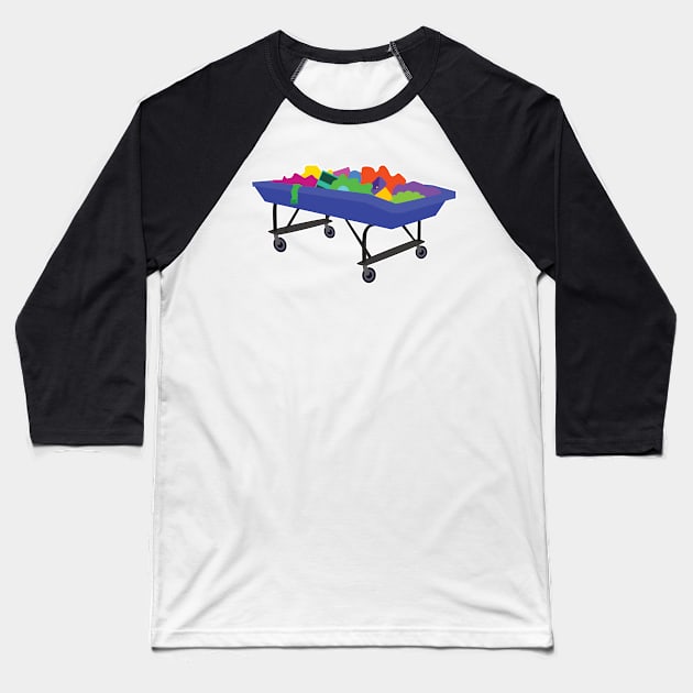 Thrift Shop Bin Baseball T-Shirt by jw608